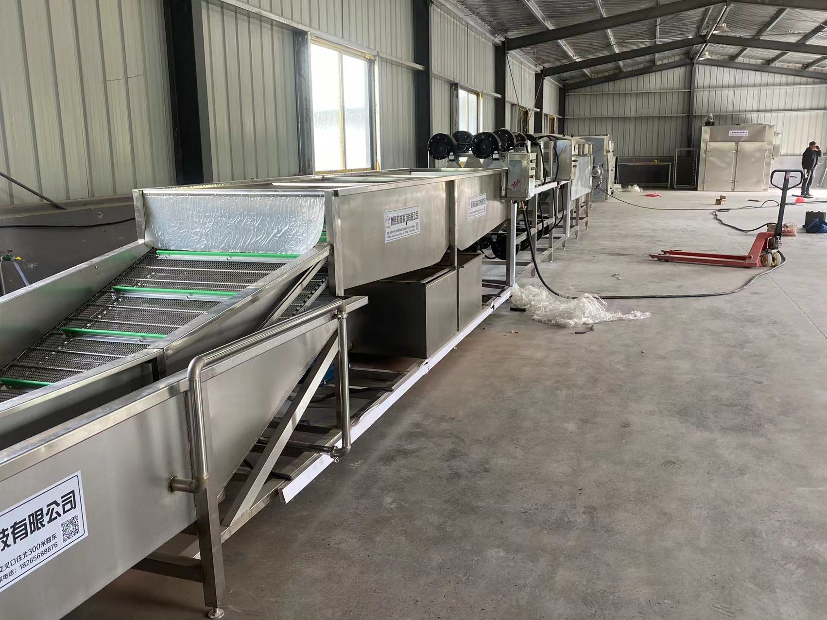 鮮薯清洗愈合糖化流水線整套線