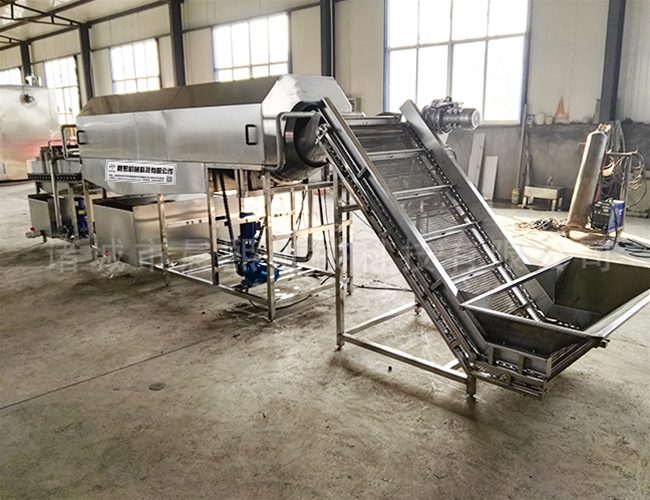 休閑豆干包裝袋清洗機