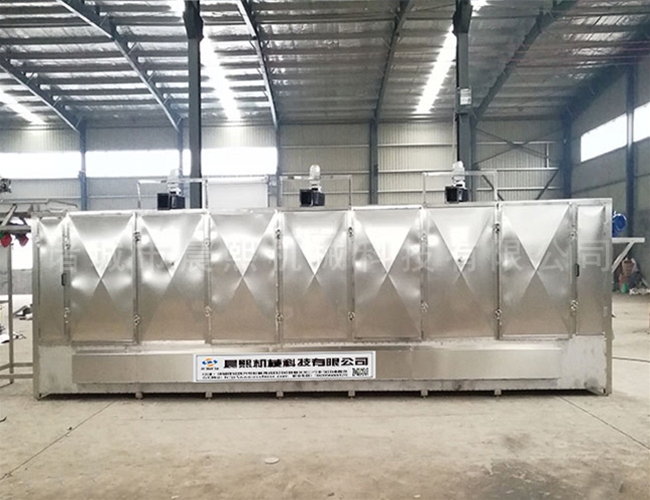 地皮菜多層烘干線工作原理